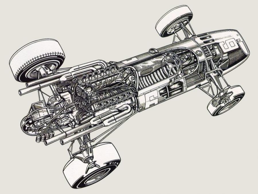  Ferrari 312 F1-66 1966 года  (фото 6 из 6)